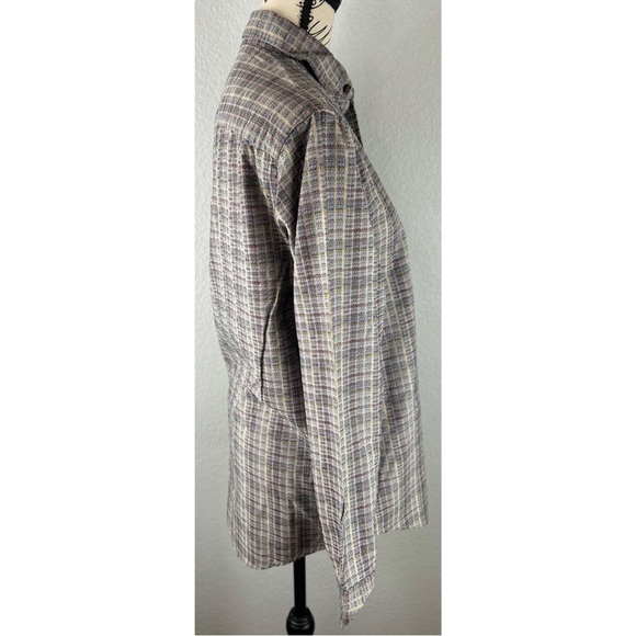 Tasso Elba Men’s Plaid Button Down Shirt, size Small - Picture 4 of 8